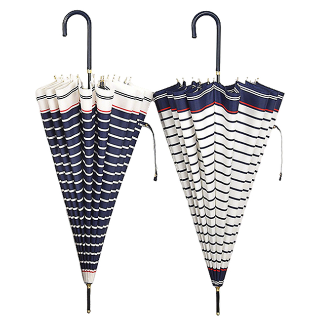 Ombrello dritto resistente al vento Ombrello antivento 55 cm