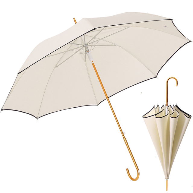 مظلة طويلة - كبيرة مقاومة للرياح للمطر والشمس