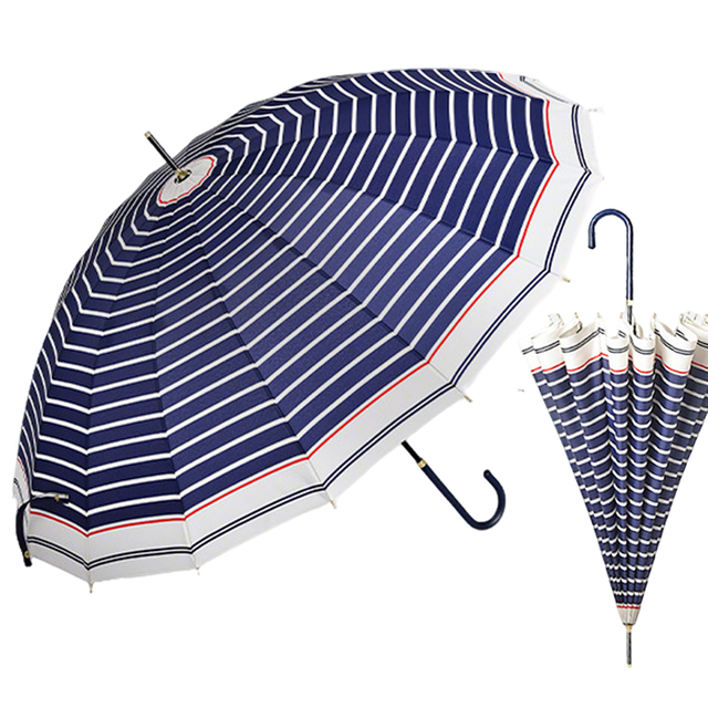Ombrello dritto resistente al vento Ombrello antivento 55 cm