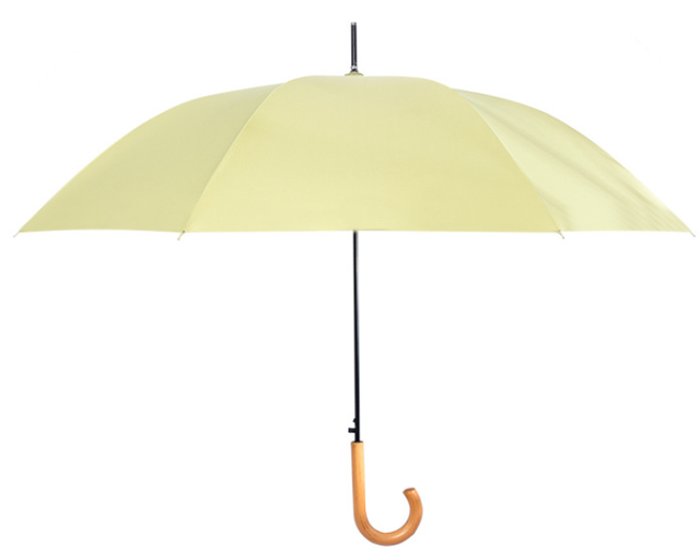 Parapluie &agrave; manche en bois 